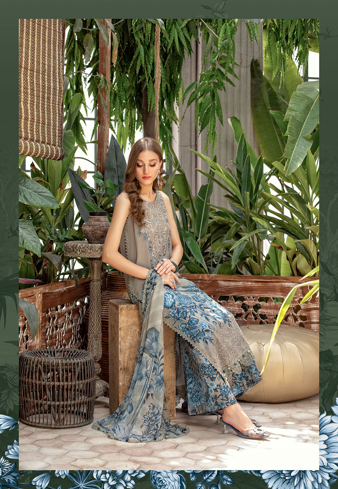 Buy Now, 9A - M Prints - Eid Edit 2023 - Maria. B in UK - Shahana Collection UK - Wedding and Bridal Party Dresses
