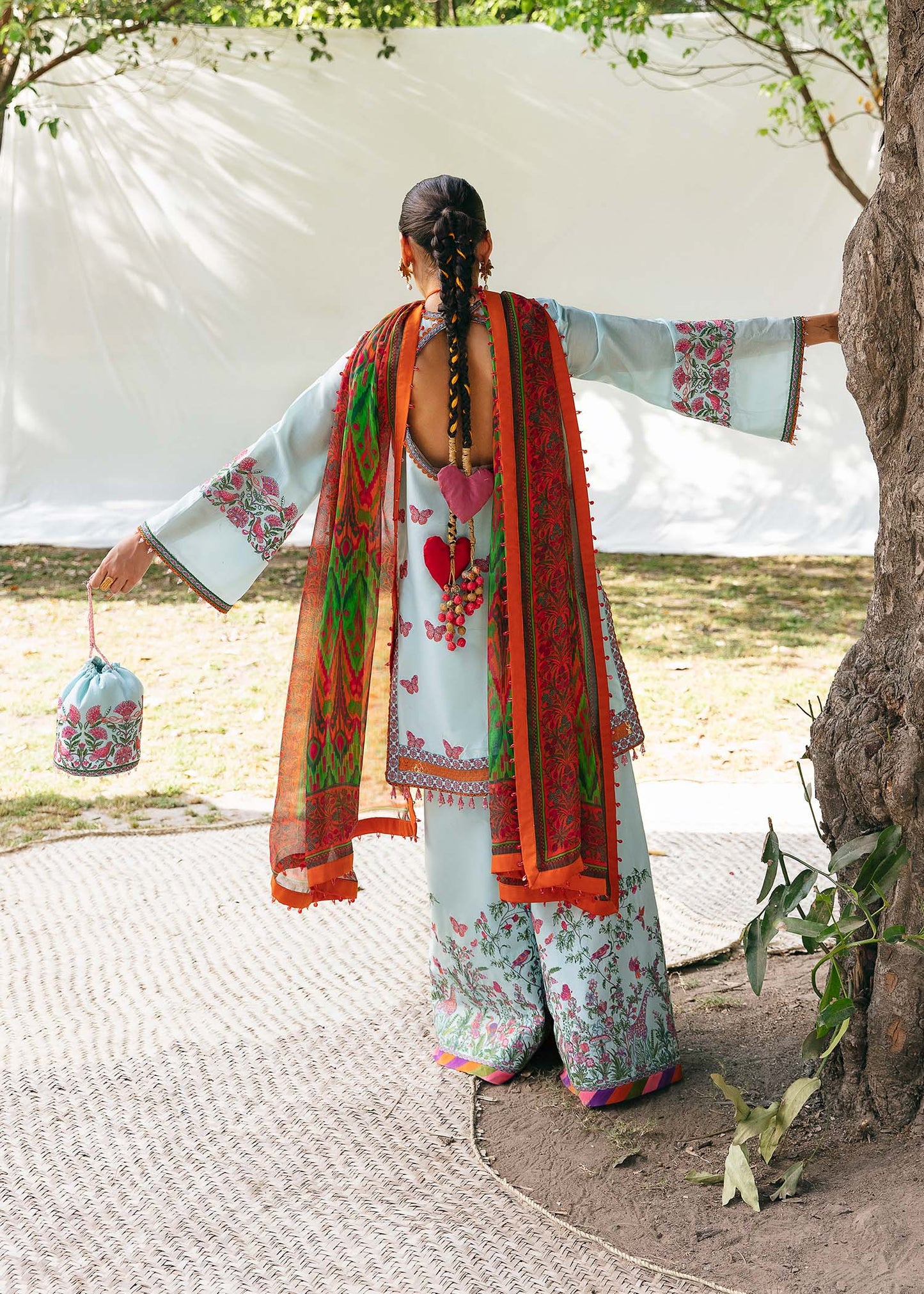 Buy Now, ARSH - Masuam Lawn Collection'23 - Hussain Rehar - Pakistani Designer Clothes - Bridal and Party Dresses - Shahana Collection UK