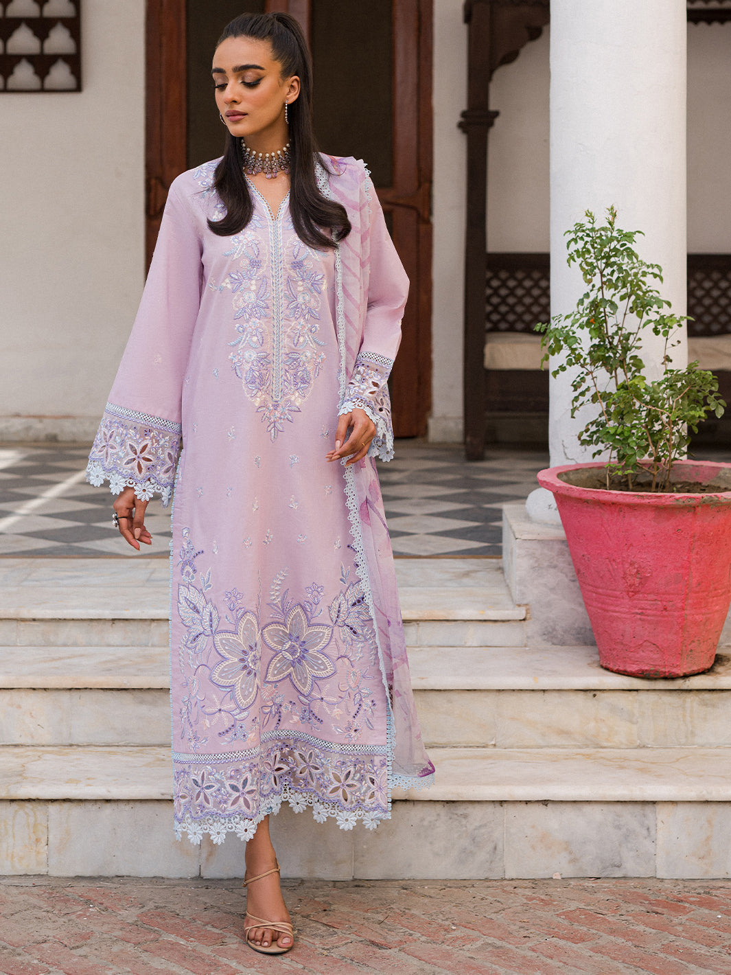 Shop Now, 24A - DIBA - Wisteria Spring/Summer 2023 - Roheenaz - Shahana Collection UK - Eid Edit 2023