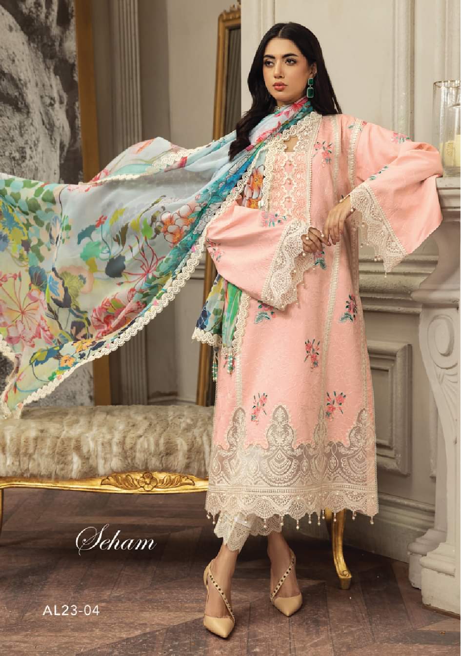 SEHAM - Anaya Luxury Festive Lawn 2023