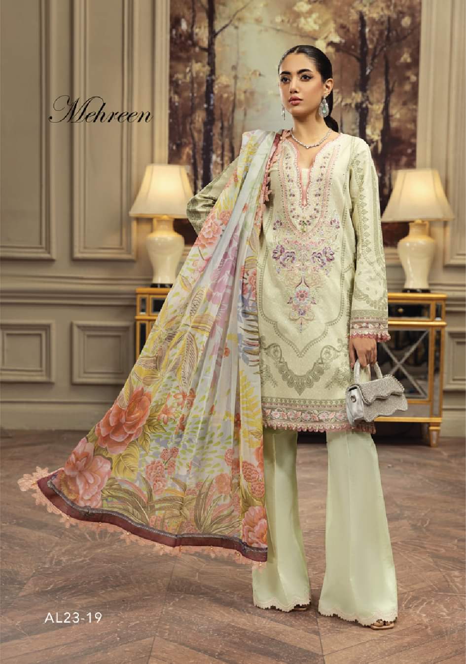MEHREEN - Anaya Luxury Festive Lawn 2023