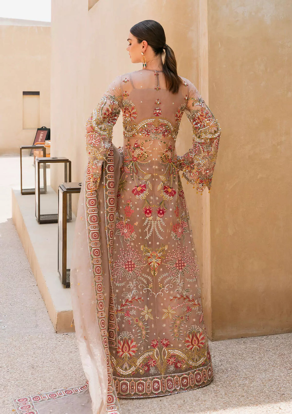 Buy Now, FEZ - Evara - Wedding Festive 2023 - Elaf Premium - Wedding and Bridal Party Dresses - Shahana Collection UK