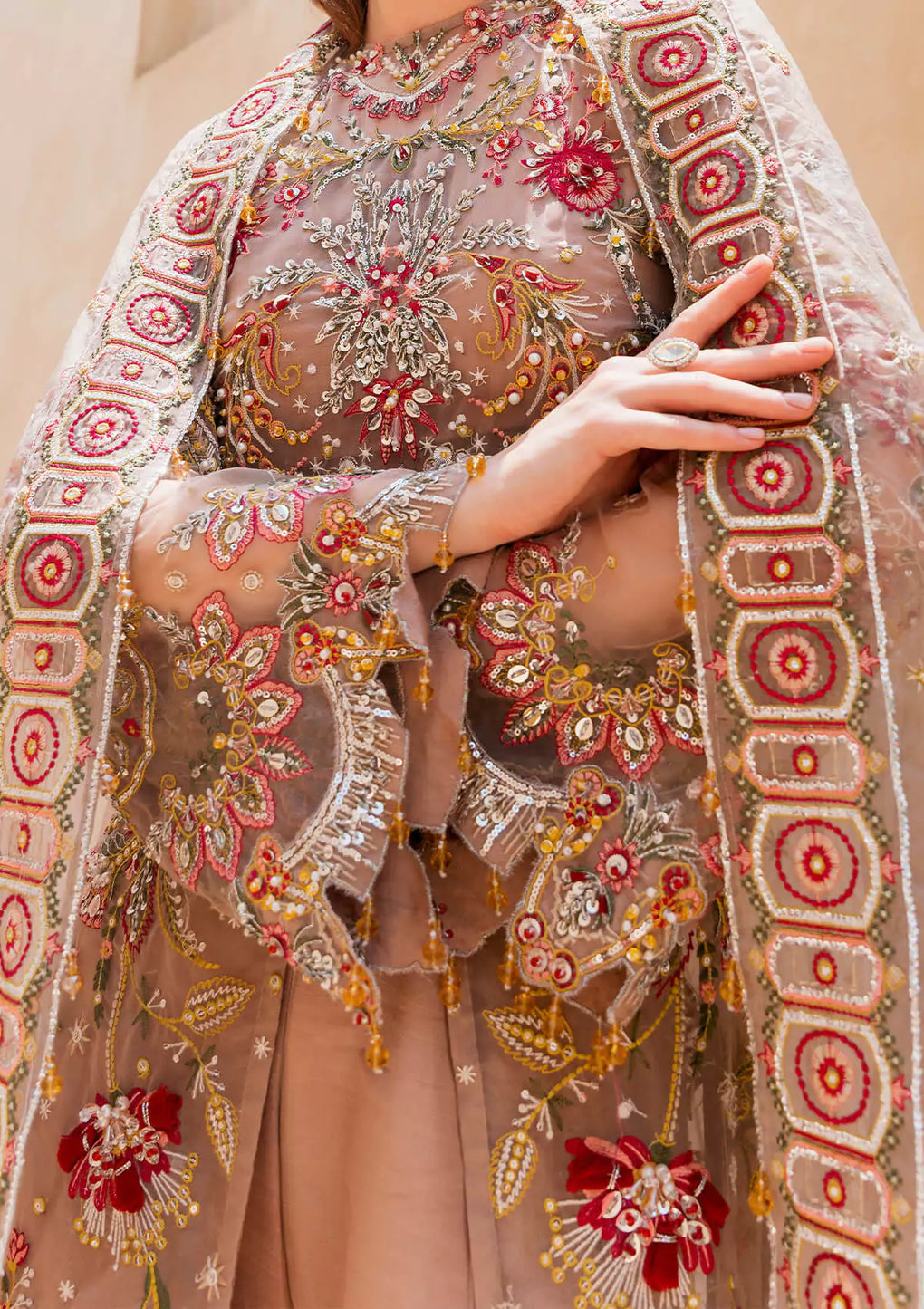 Buy Now, FEZ - Evara - Wedding Festive 2023 - Elaf Premium - Wedding and Bridal Party Dresses - Shahana Collection UK