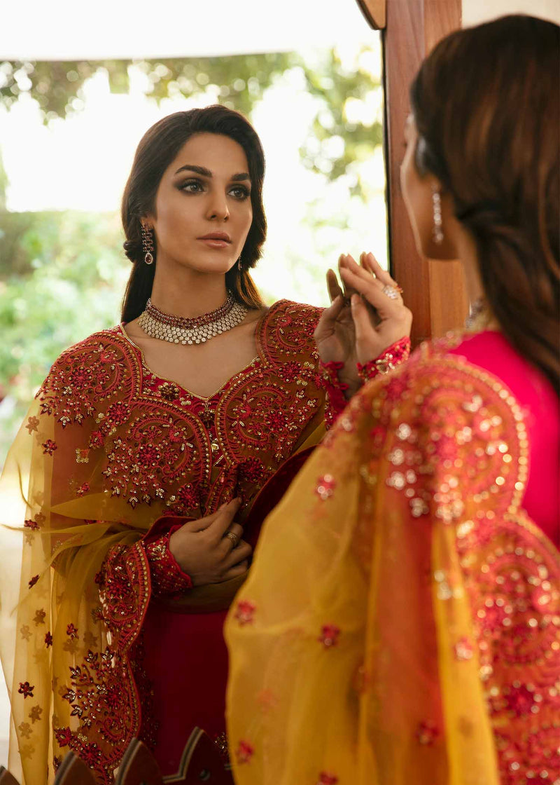 Buy Now, AMRIX - Lyali- Formals 2023 by Akbar Aslam - Wedding and Bridal Party Wear - Shahana Collection UK - Gulf fashion - Pakistani Designer Clothes in UAE