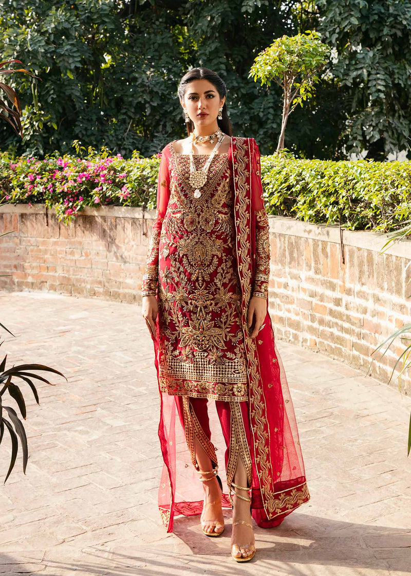 Buy Now, OMAIRA - Lyali- Formals 2023 by Akbar Aslam - Wedding and Bridal Party Wear - Shahana Collection UK - Gulf fashion - Pakistani Designer Clothes in UAE