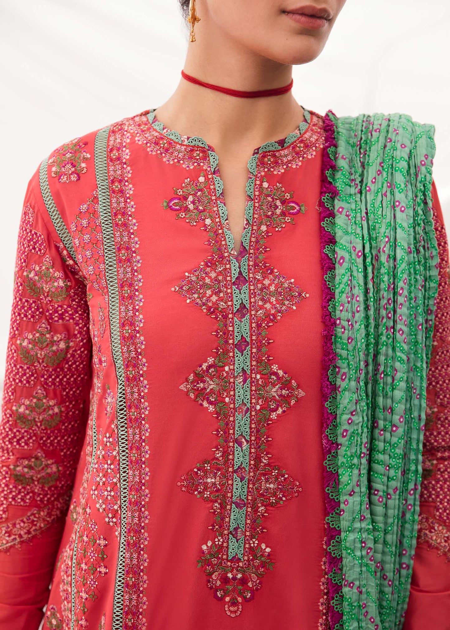Buy Now, JAZAR - Masuam Lawn Collection'23 - Hussain Rehar - Pakistani Designer Clothes - Bridal and Party Dresses - Shahana Collection UK