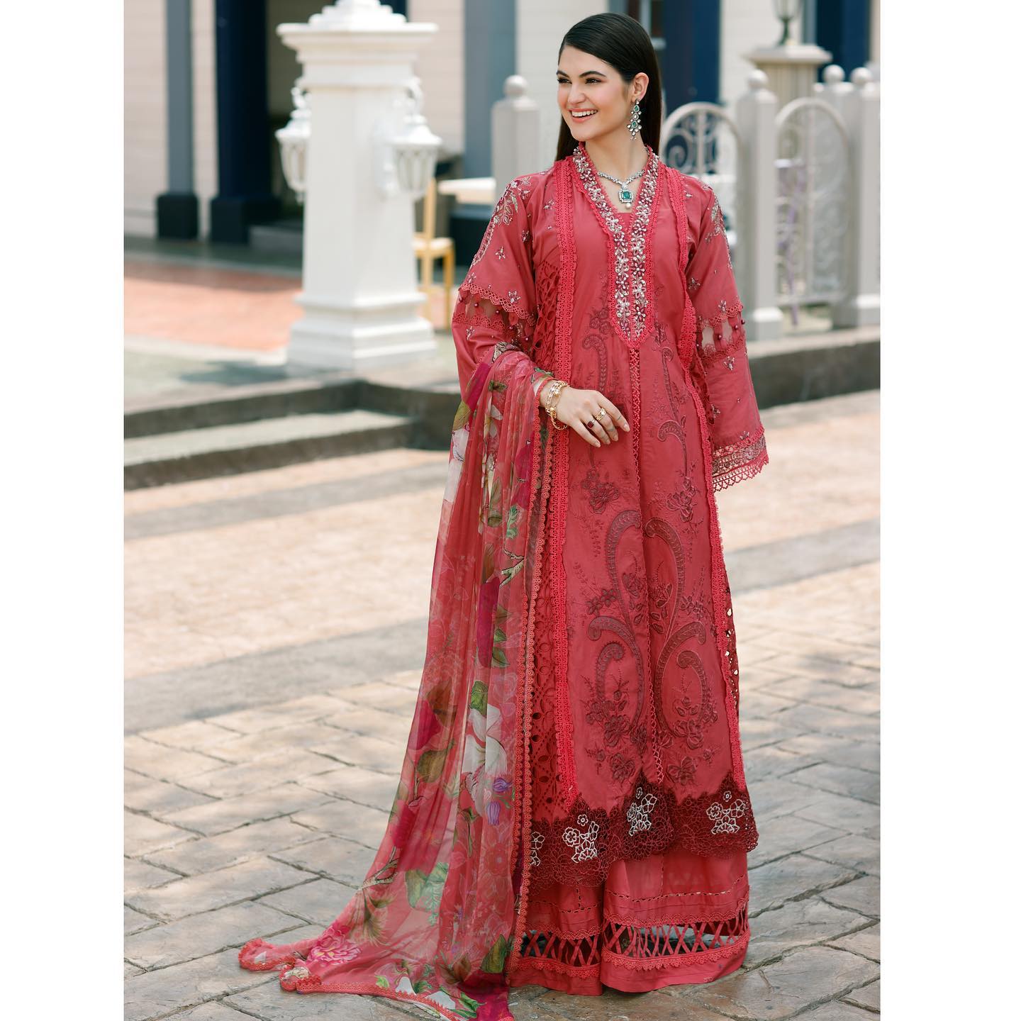 Buy Now, LIANA - Noor Schiffili Lserkari 2023 - Saadia Asad - Shahana Collection UK - Bridal and Party wear dresses