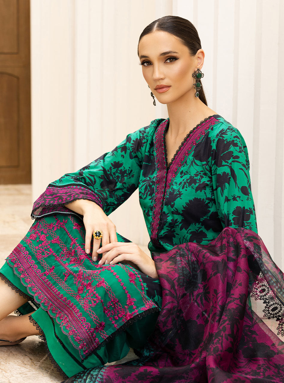 Buy Now, MYSTI-PEONY 5A - Tahra Lawn - Zainab Chottani - Shahana Collection UK - Wedding and Bridal Party Dresses