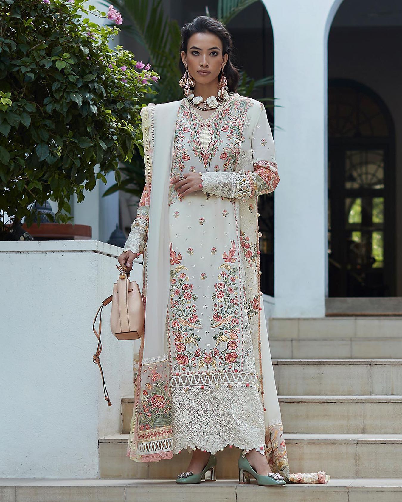 Buy Now - Nysa (2B) - Elan Lawn'23 - Shahana Collection UK - Summer Lawn - Pakistani Designer wear - Wedding and Bridal party wear dresses - Elan in UK