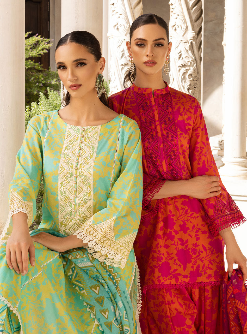 Buy Now, POPPY-ZEST 4B - Tahra Lawn - Zainab Chottani - Shahana Collection UK - Wedding and Bridal Party Dresses