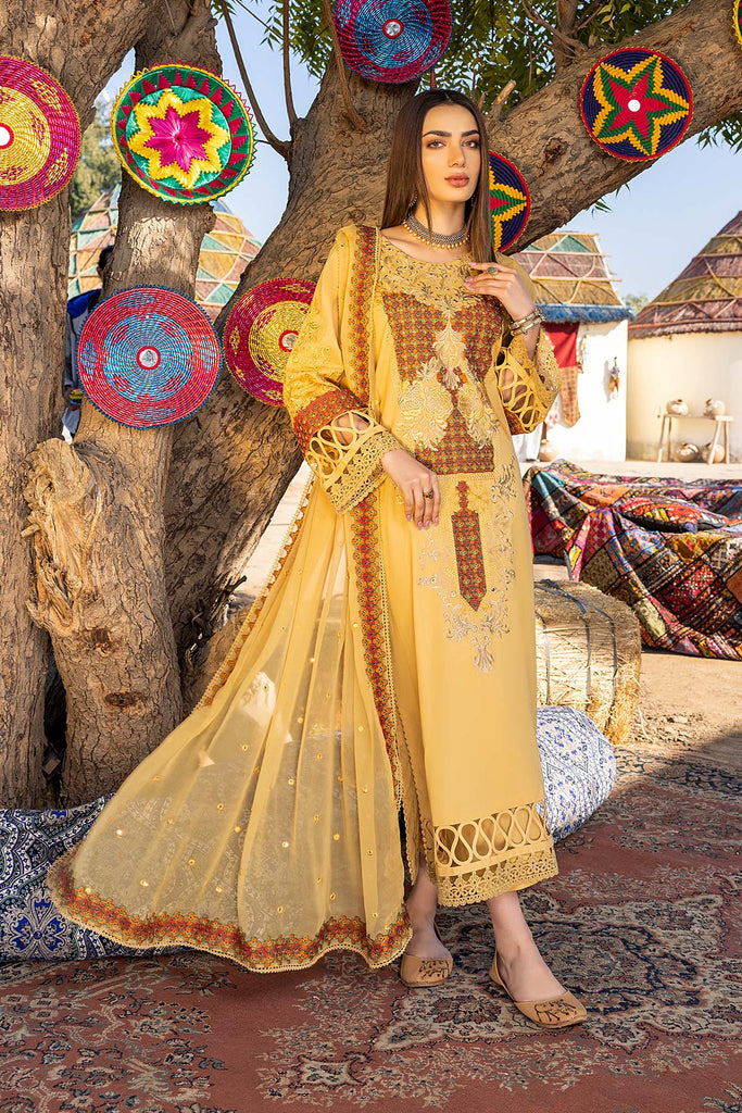 Buy Now, 09 - Reem Premium Embroidered Vol 1 Lawn 2023 - Charizma - Eid Edit 2023 - Shahana Collection UK - Wedding and Bridal Party Dresses