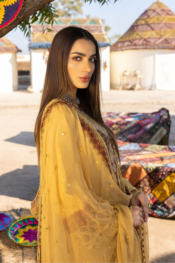 09 - Reem Premium Embroidered Vol 1 Lawn 2023 - Charizma