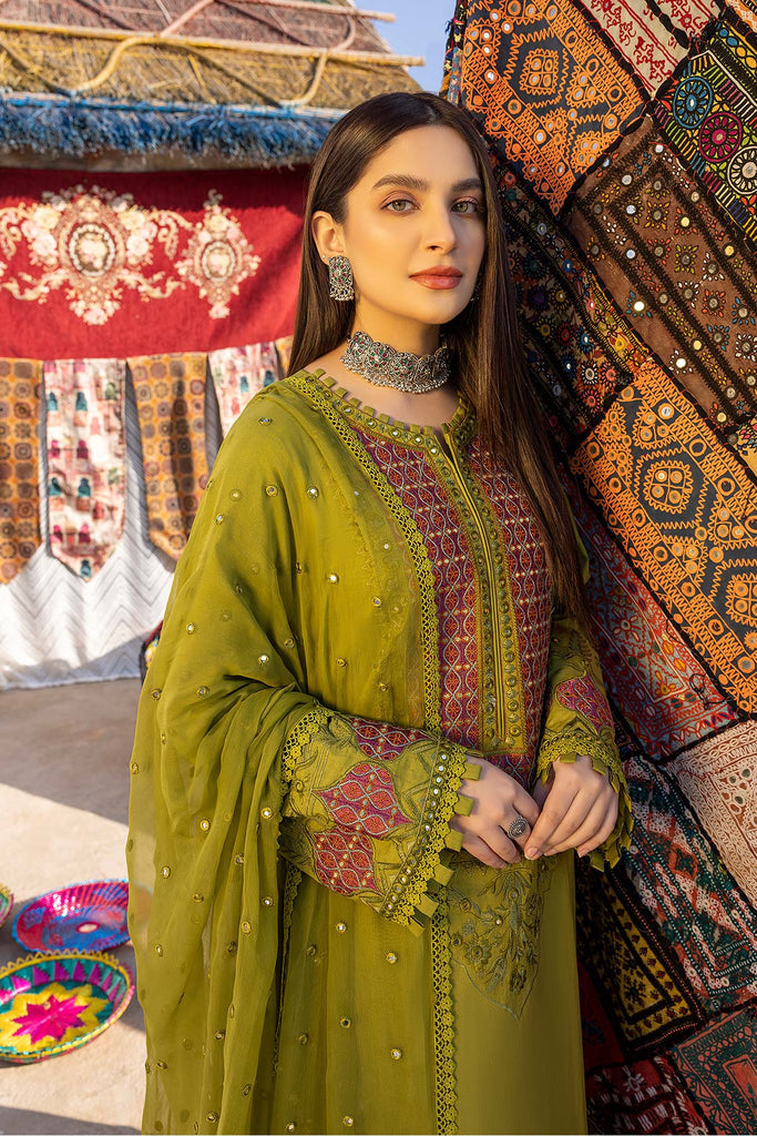 Buy Now, 03 - Reem Premium Embroidered Vol 1 Lawn 2023 - Charizma - Eid Edit 2023 - Shahana Collection UK - Wedding and Bridal Party Dresses