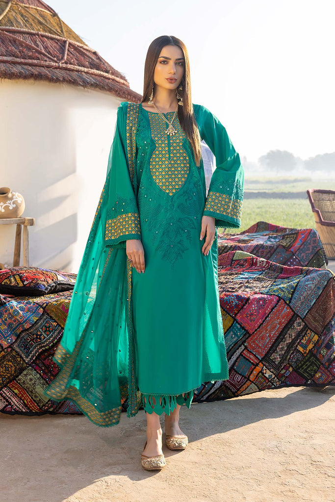 Buy Now, 07 - Reem Premium Embroidered Vol 1 Lawn 2023 - Charizma - Eid Edit 2023 - Shahana Collection UK - Wedding and Bridal Party Dresses