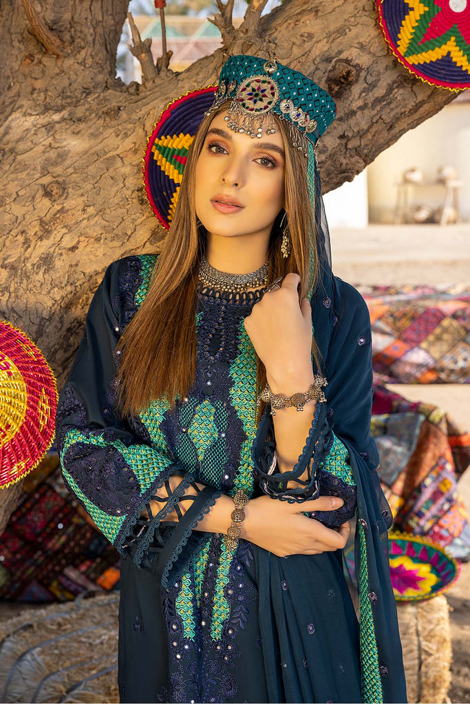Buy Now, 02 - Reem Premium Embroidered Vol 1 Lawn 2023 - Charizma - Eid Edit 2023 - Shahana Collection UK - Wedding and Bridal Party Dresses