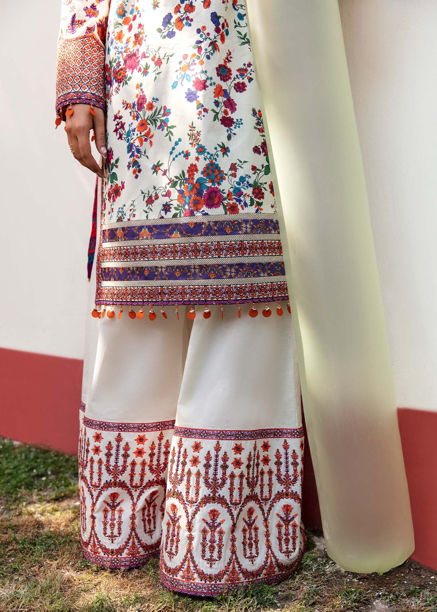 Buy Now, SHAFAF - Masuam Lawn Collection'23 - Hussain Rehar - Pakistani Designer Clothes - Bridal and Party Dresses - Shahana Collection UK