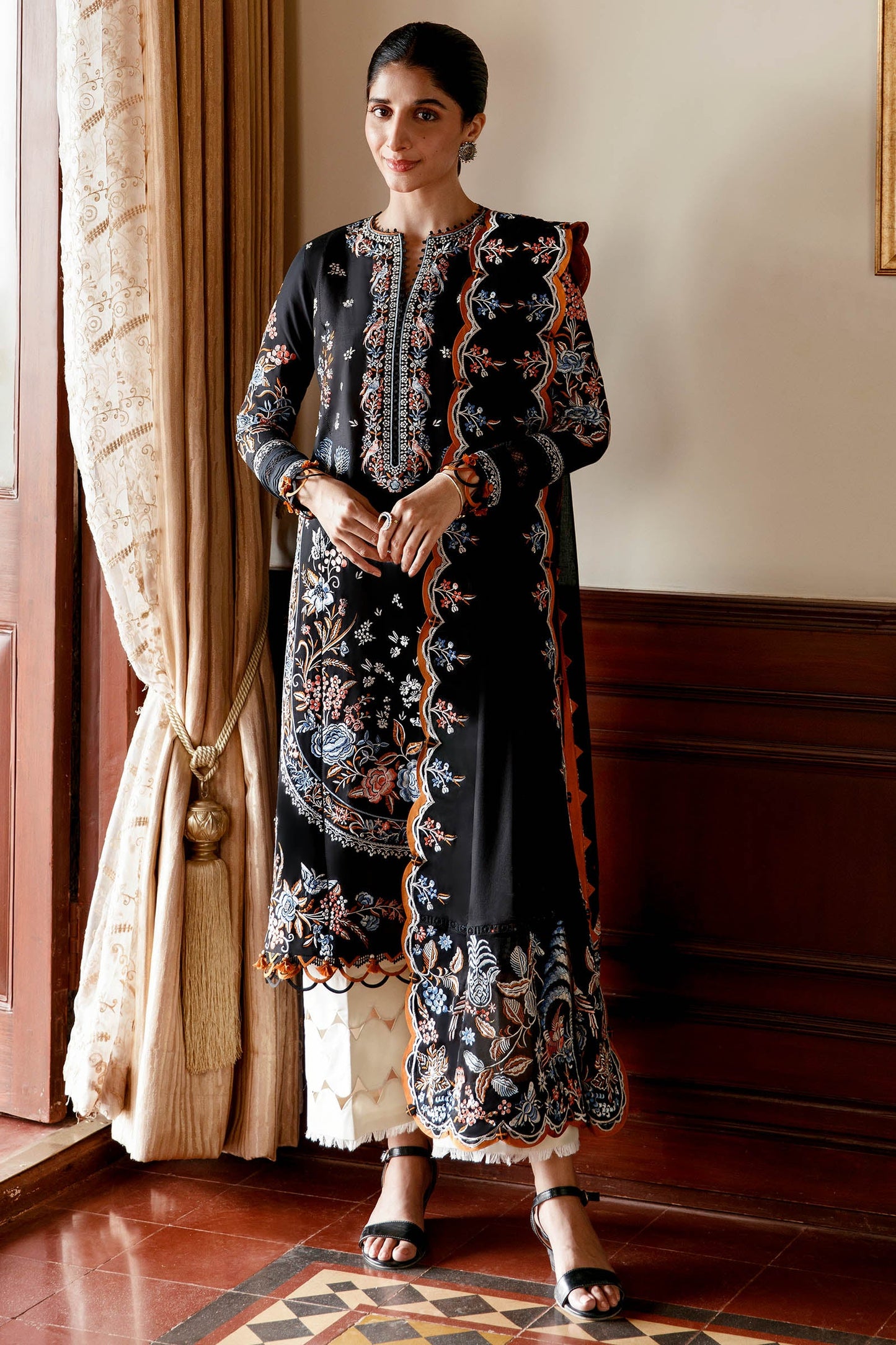 Shop Now, IREM (ZF23-07) - Festive Eid Edit 2023 - ZAHA - Shahana Collection UK - Wedding and Bridal Party Dresses