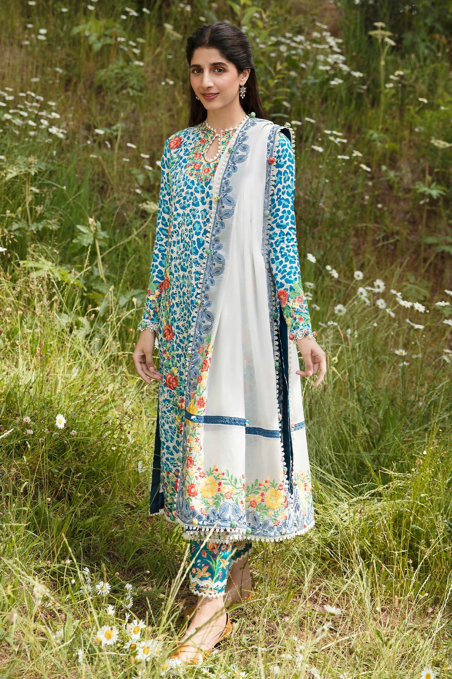 Shop Now, SELIN (ZF23-08) - Festive Eid Edit 2023 - ZAHA - Shahana Collection UK - Wedding and Bridal Party Dresses