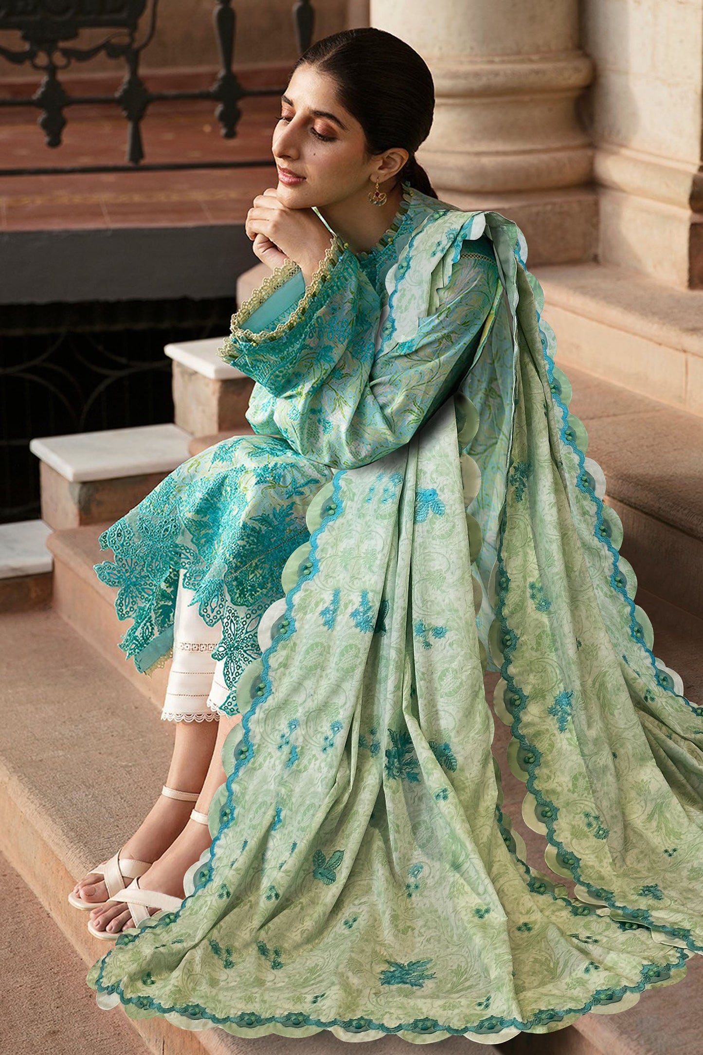 Shop Now, MIRAY (ZF23-05) - Festive Eid Edit 2023 - ZAHA - Shahana Collection UK - Wedding and Bridal Party Dresses