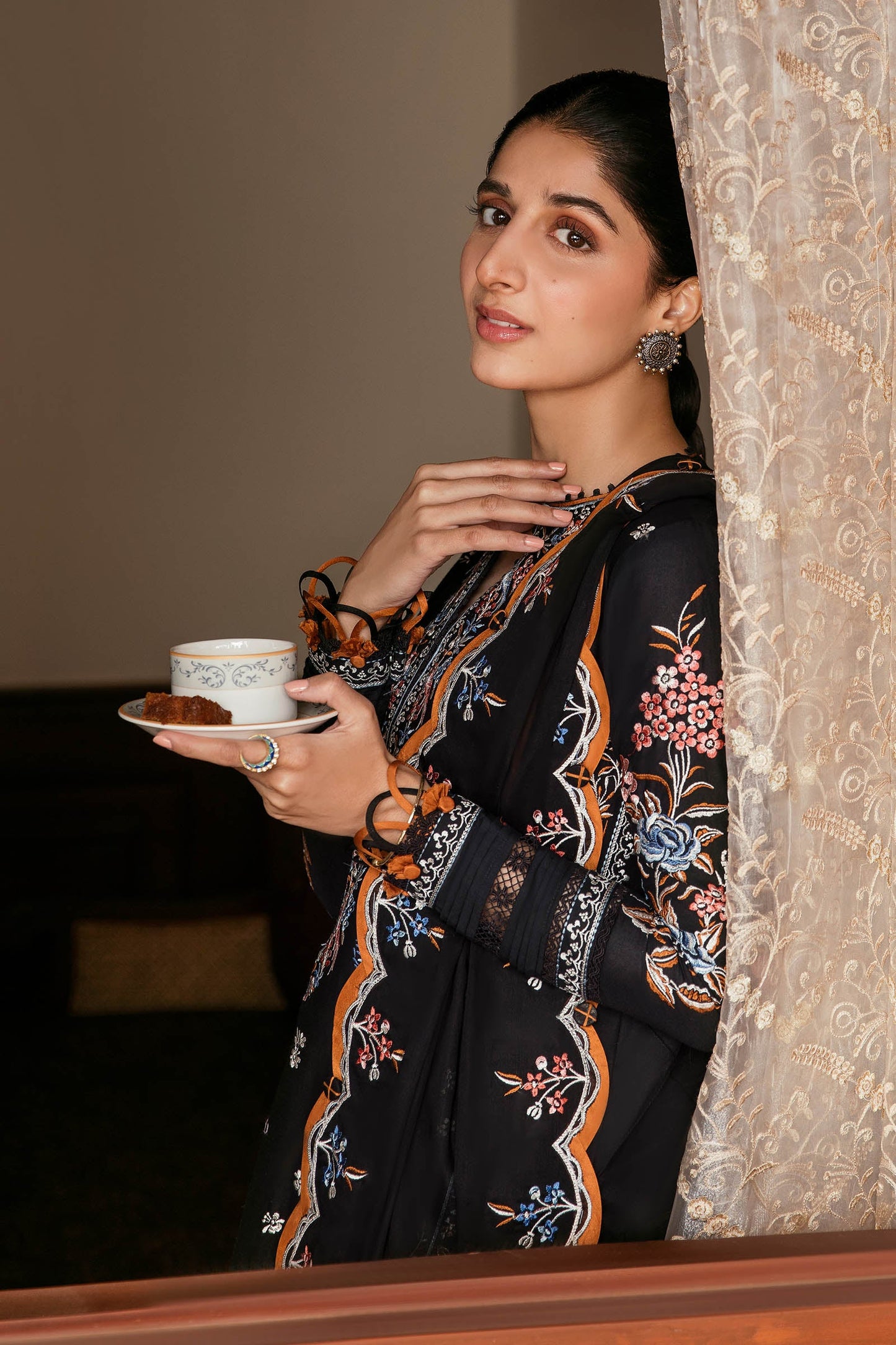 Shop Now, IREM (ZF23-07) - Festive Eid Edit 2023 - ZAHA - Shahana Collection UK - Wedding and Bridal Party Dresses