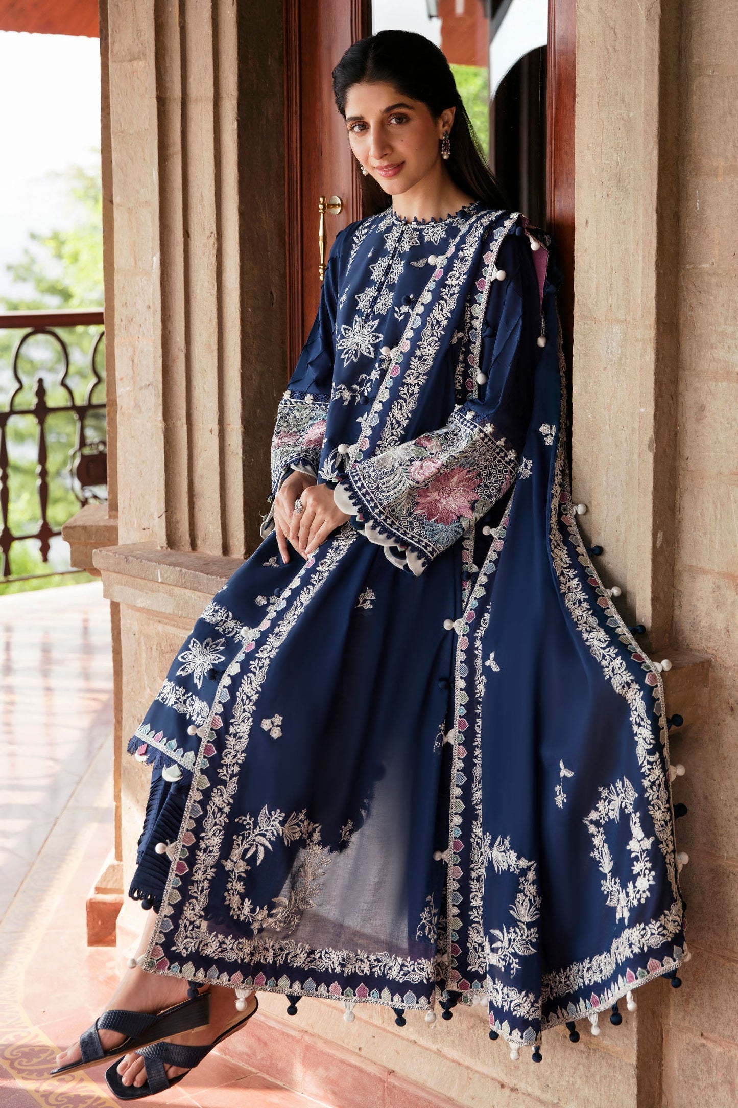 Shop Now, SERRA (ZF23-03) - Festive Eid Edit 2023 - ZAHA - Shahana Collection UK - Wedding and Bridal Party Dresses