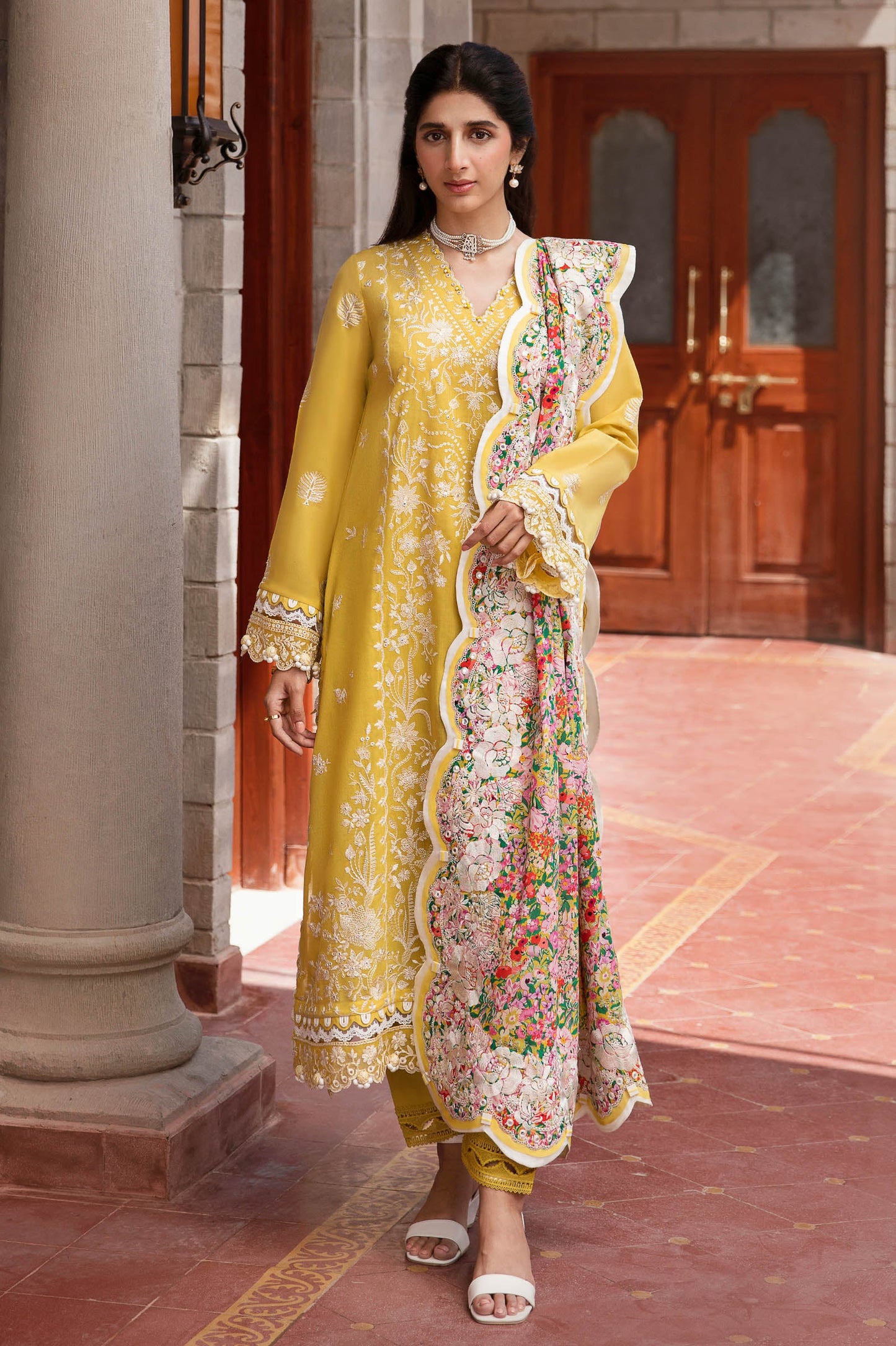 Shop Now, FERESHTEH (ZF23-01) - Festive Eid Edit 2023 - ZAHA - Shahana Collection UK - Wedding and Bridal Party Dresses