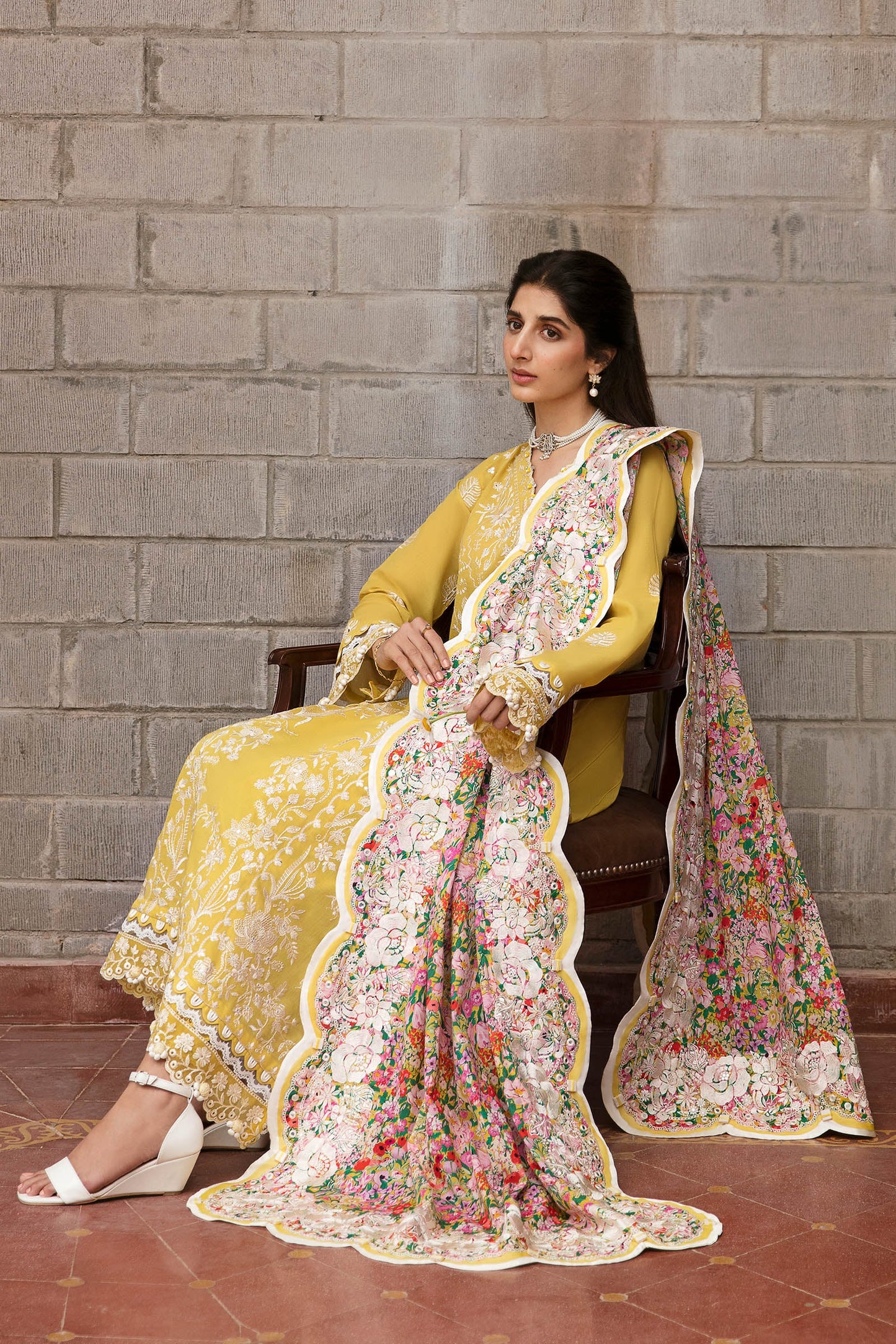 Shop Now, FERESHTEH (ZF23-01) - Festive Eid Edit 2023 - ZAHA - Shahana Collection UK - Wedding and Bridal Party Dresses