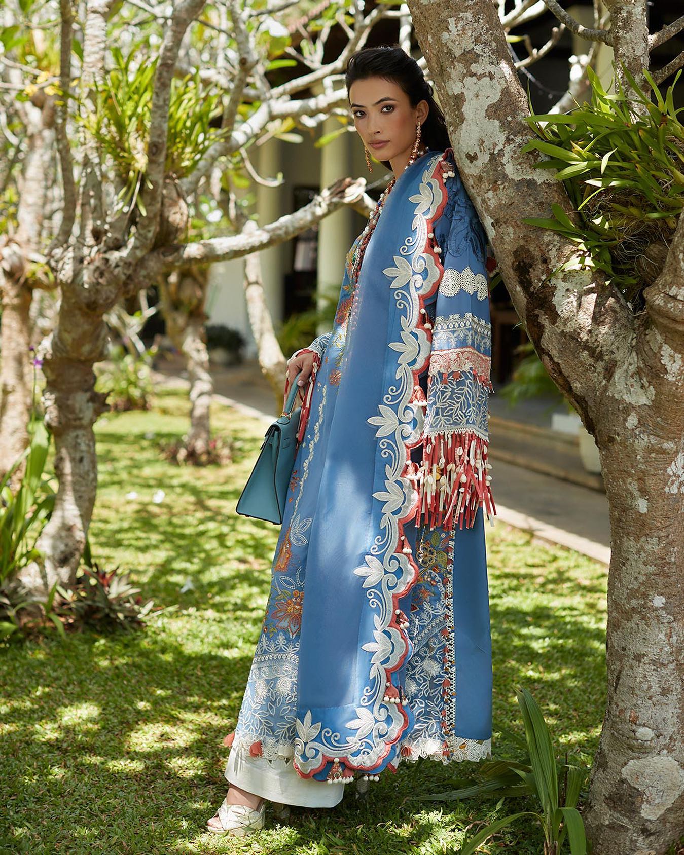 Buy Now - Ziva (4A) - Elan Lawn'23 - Shahana Collection UK - Summer Lawn - Pakistani Designer wear - Wedding and Bridal party wear dresses - Elan in UK