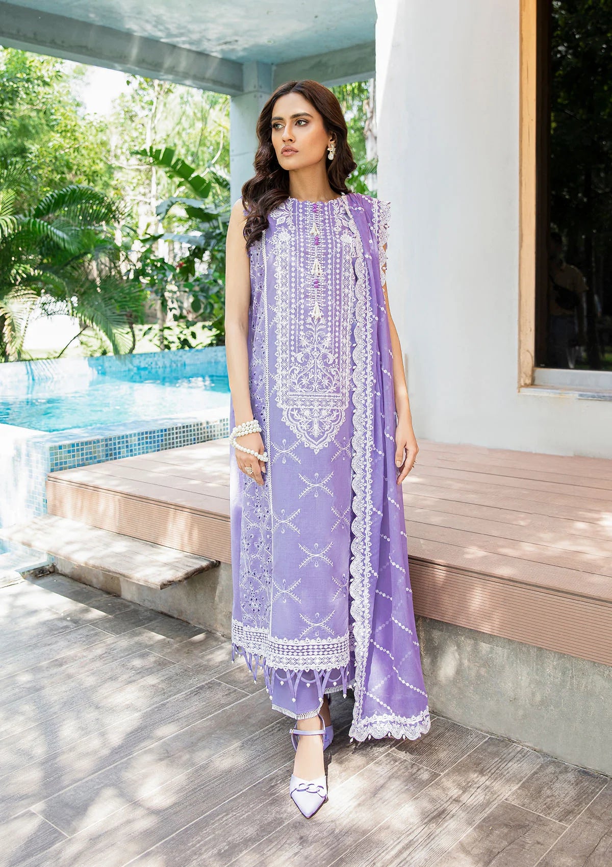 Buy Now, LOOK 4A - AIK Lawn'23 - Vol. 2 - Shahana Collection UK - Wedding and Bridal Party Dresses - Aik Atelier