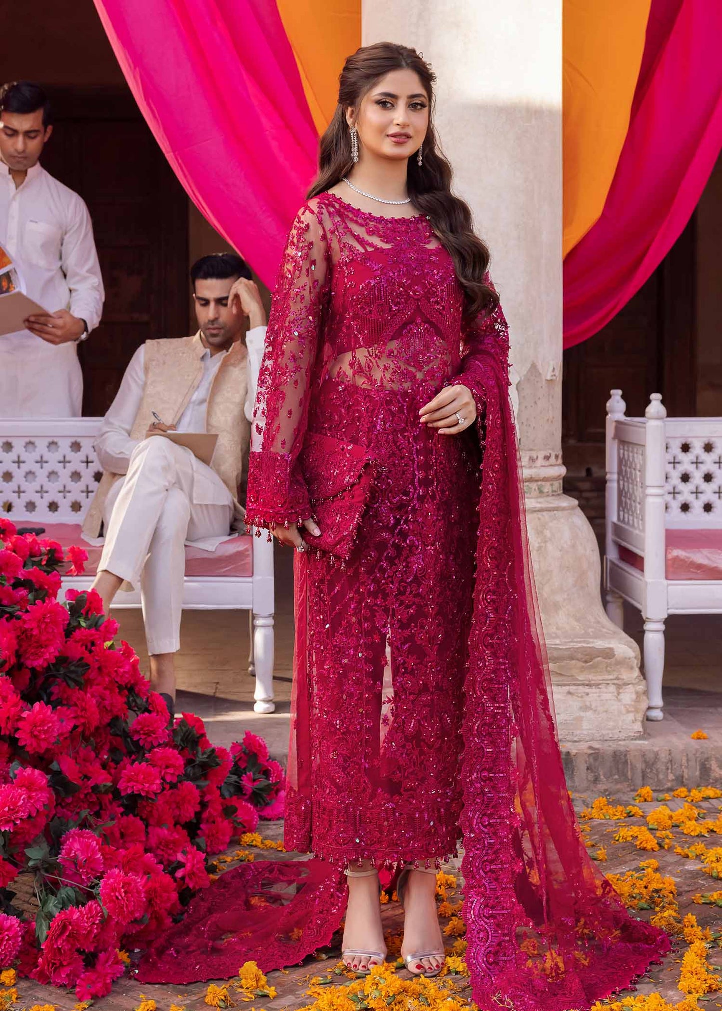 Buy Now, Amal - Maahi Festive'23 Vol III - Kanwal Malik - Wedding and Bridal Party Dresses - Shahana Collection UK - Pakistani Designer Wear in UK