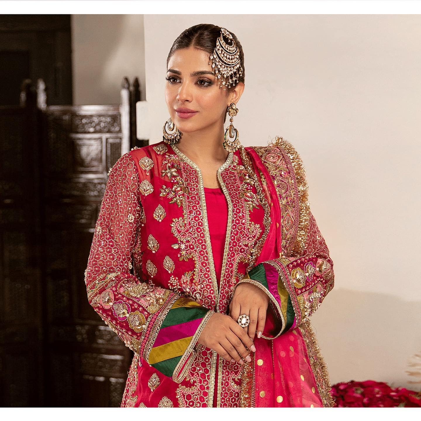 D#6 Bano- Gulaab - Wedding Collection by Maryam Hussain 2022 - Shahana Collection UK - Maryam Hussain in UK