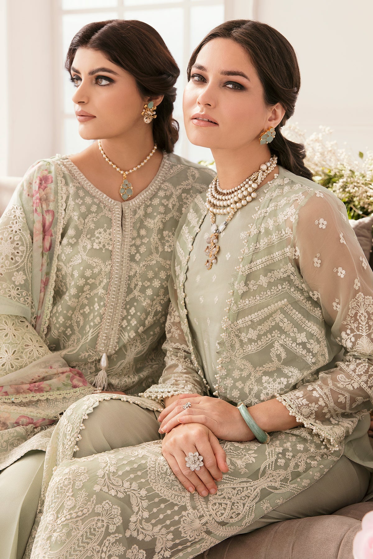 CH11-D01 - Chantelle Embroidered Collection Chapter 11 by Baroque Fashion - Shahana Collection UK