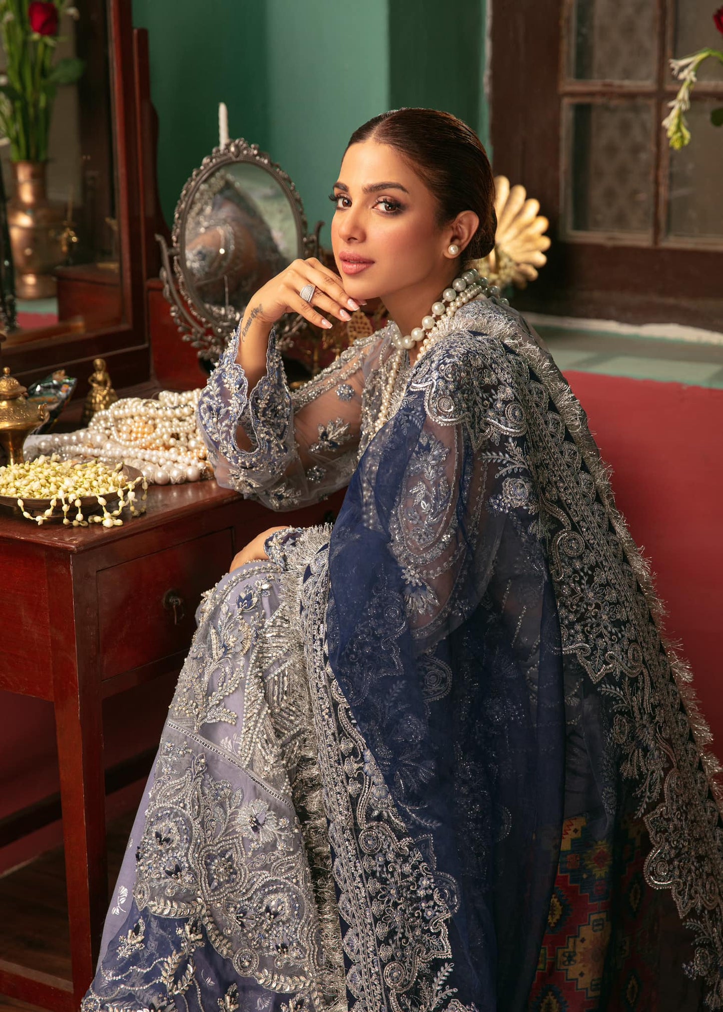 D#1- Chandni - Gulaab - Wedding Collection by Maryam Hussain 2022 - Shahana Collection UK - Maryam Hussain in UK