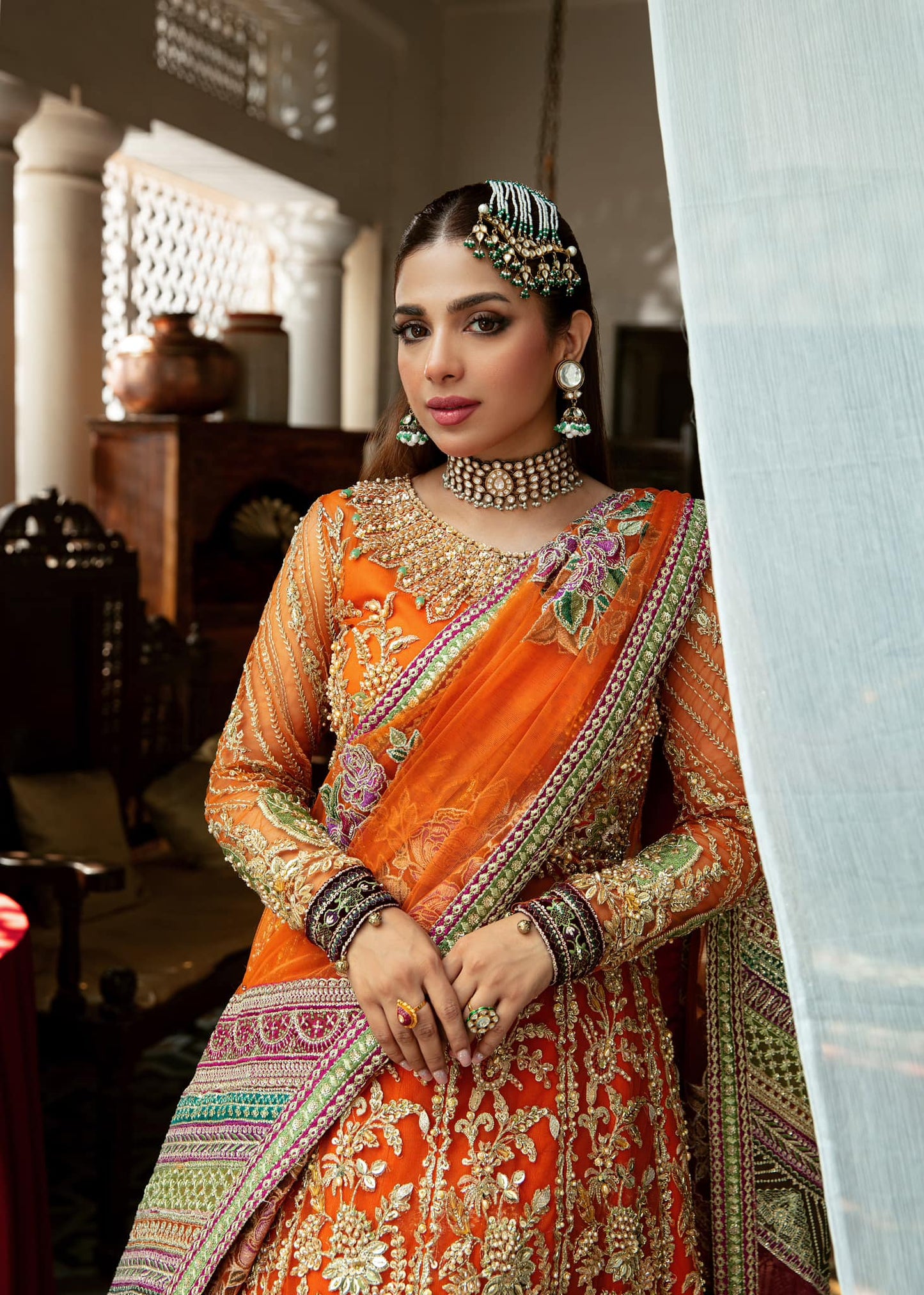 D#8 Kesar - Gulaab - Wedding Collection by Maryam Hussain 2022 - Shahana Collection UK - Maryam Hussain in UK