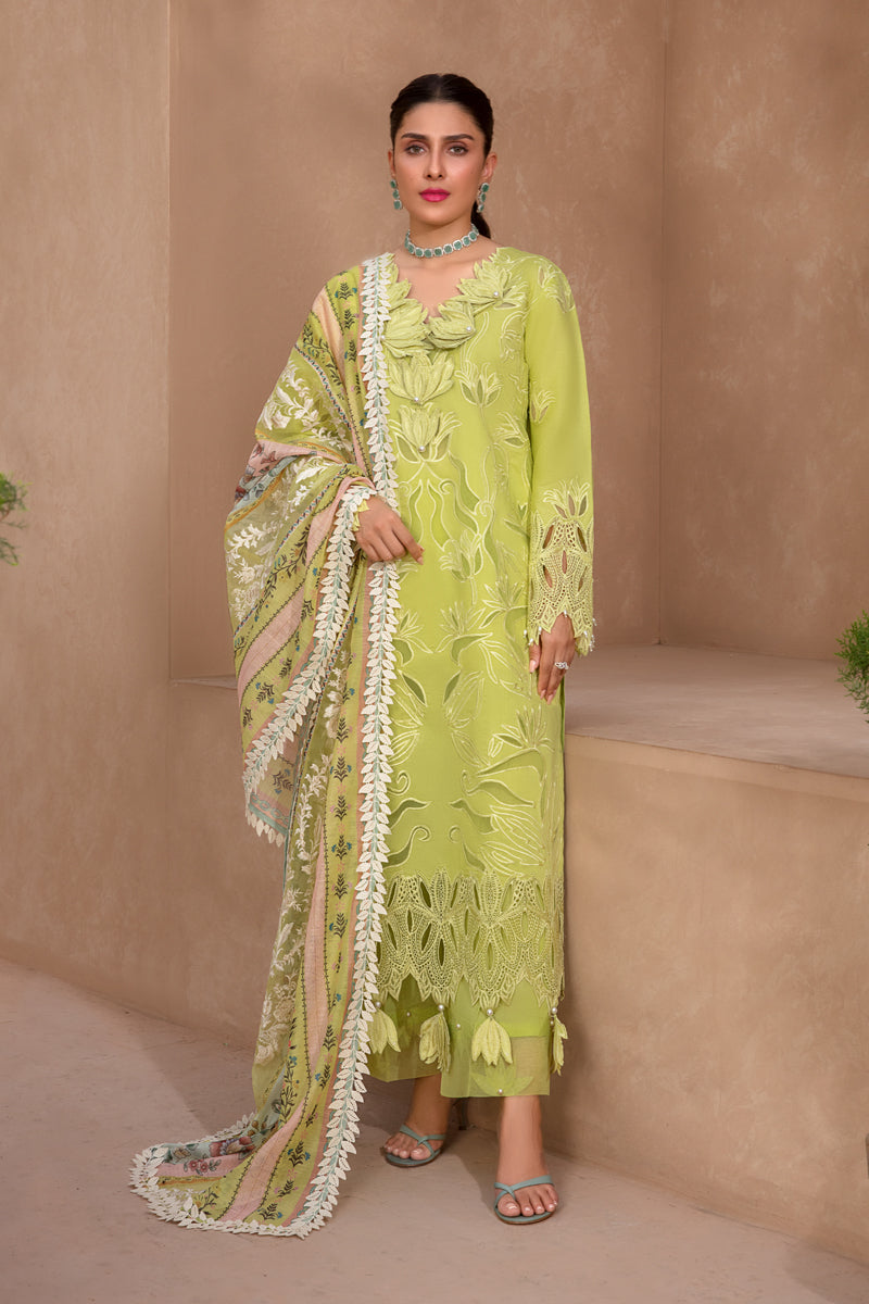 Buy Now, Lime - Premium Eid Collection 2023 - Rang Rasiya - Shahana Collection UK - Wedding and bridal party dresses