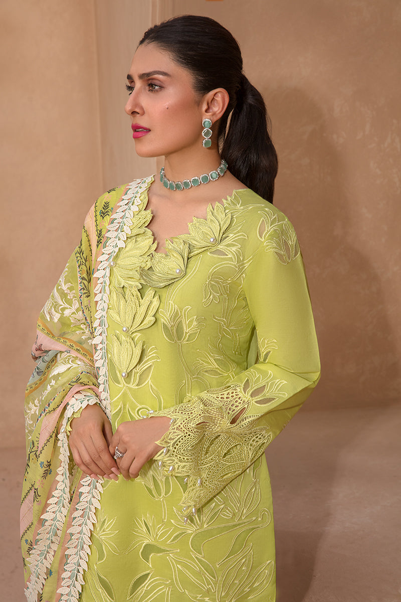 Buy Now, Lime - Premium Eid Collection 2023 - Rang Rasiya - Shahana Collection UK - Wedding and bridal party dresses