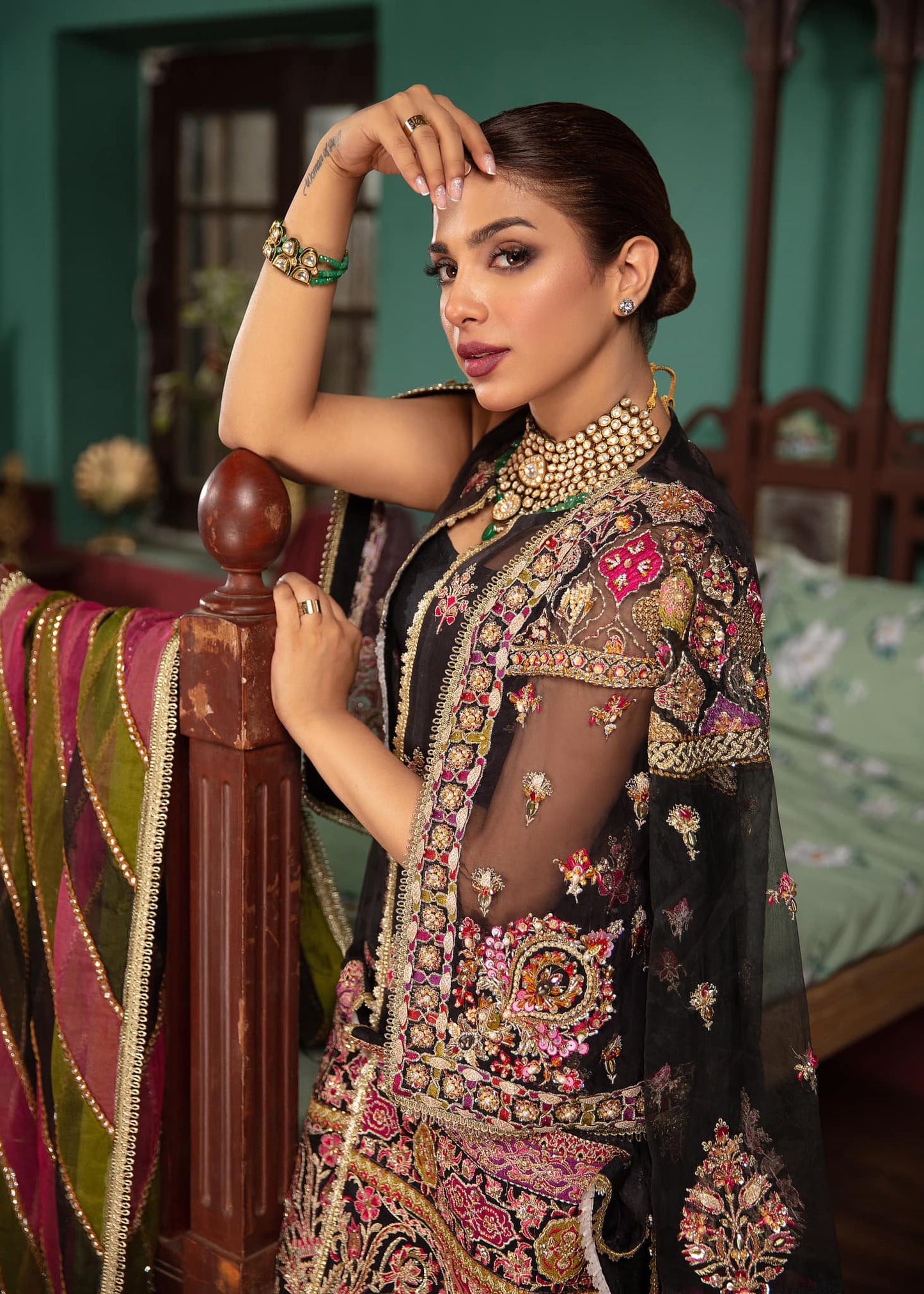 D#7 Meeras - Gulaab - Wedding Collection by Maryam Hussain 2022 - Shahana Collection UK - Maryam Hussain in UK