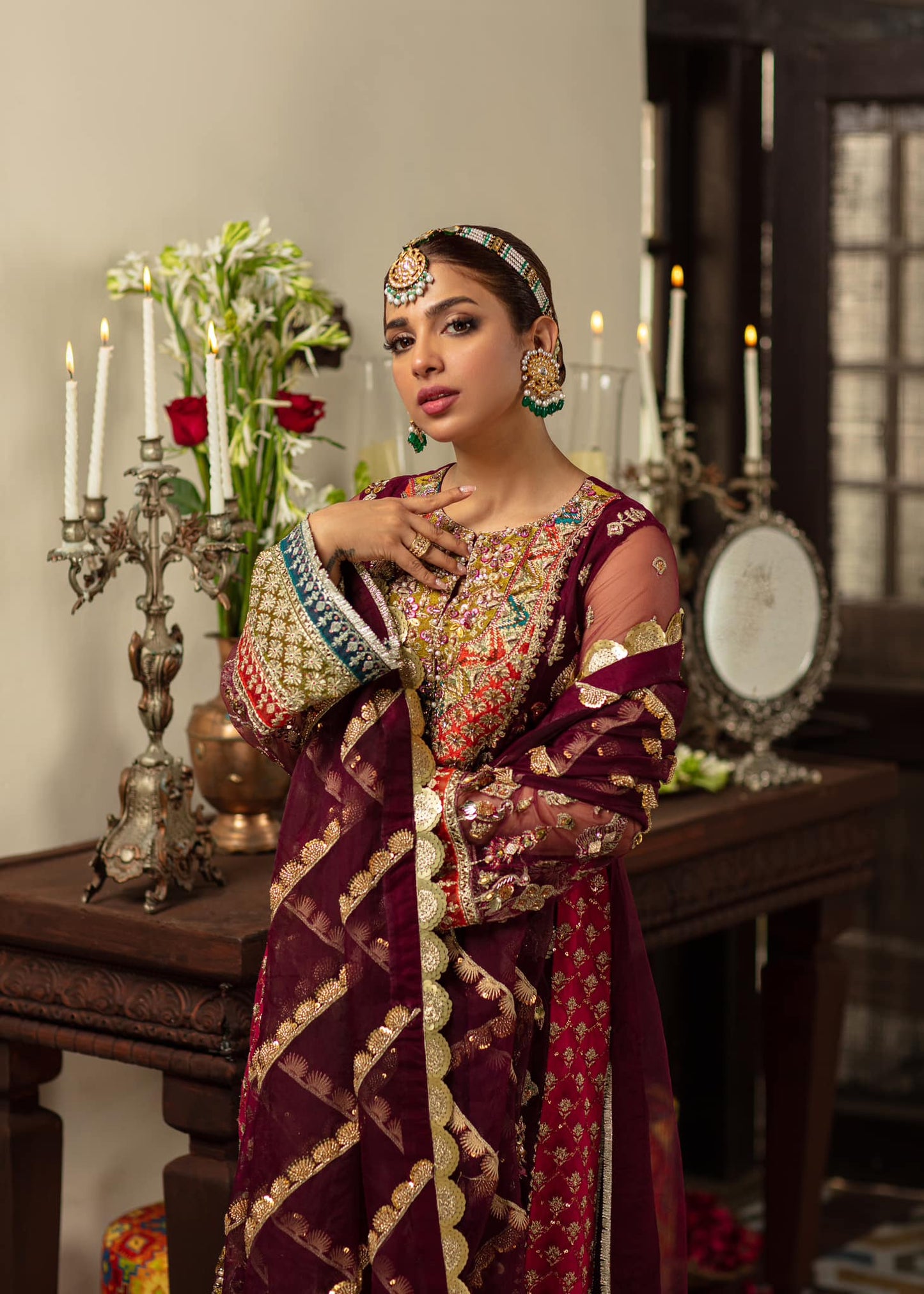 D#4 Zeenia - Gulaab - Wedding Collection by Maryam Hussain 2022 - Shahana Collection UK - Maryam Hussain in UK
