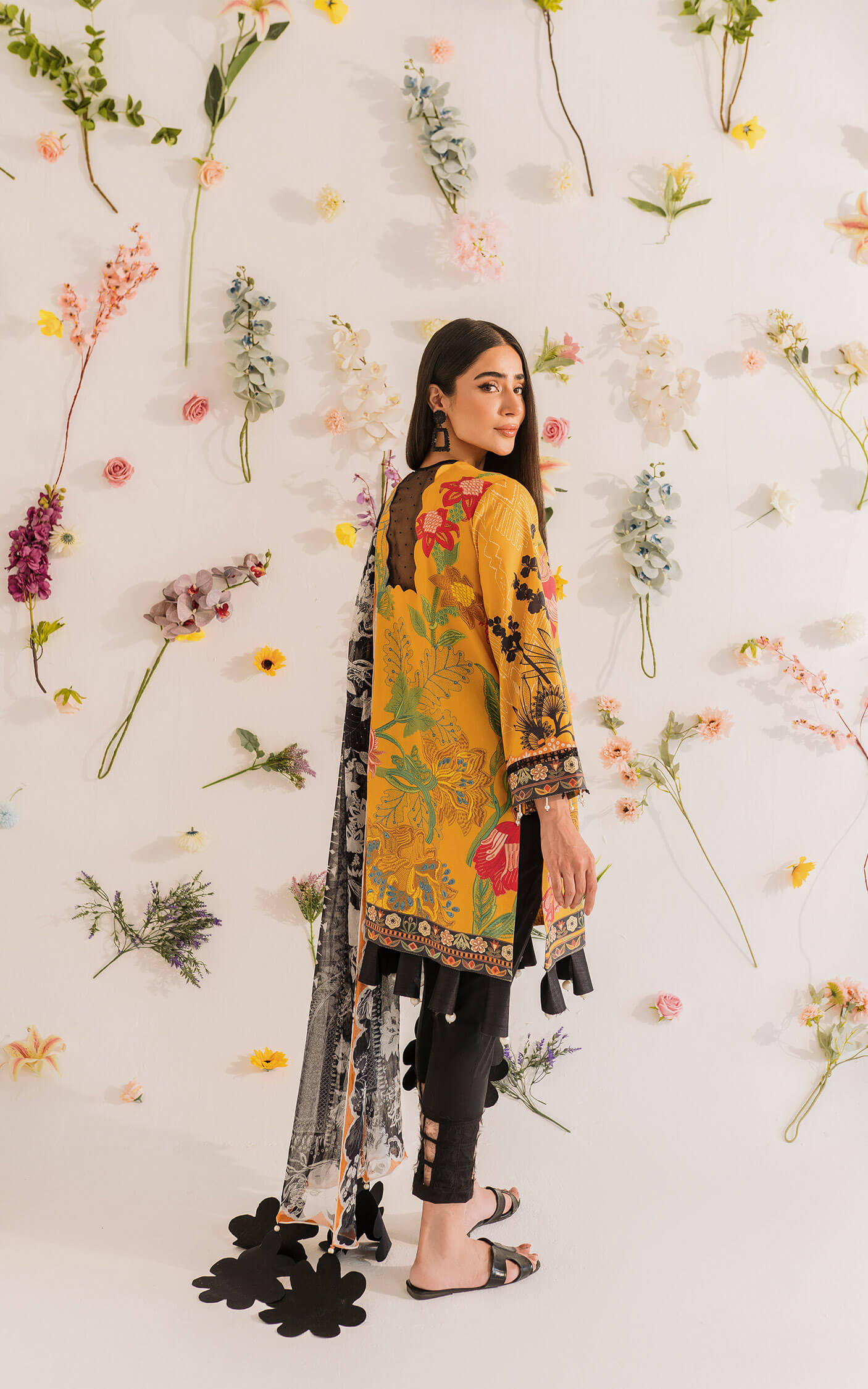 MKL - 01 - Meraki Summer Vol 1 - Asifa n Nabeel Lawn Collection 2023 - Shahana Collection UK - Asifa n Nabeel in UK - Eid Edit 2023