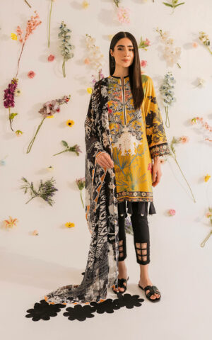 MKL - 01 - Meraki Summer Vol 1 - Asifa n Nabeel Lawn Collection 2023 - Shahana Collection UK - Asifa n Nabeel in UK - Eid Edit 2023