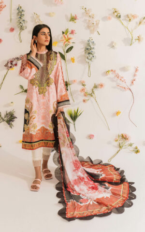 MKL - 02 - Meraki Summer Vol 1 - Asifa n Nabeel Lawn Collection 2023 - Shahana Collection UK - Asifa n Nabeel in UK - Eid Edit 2023