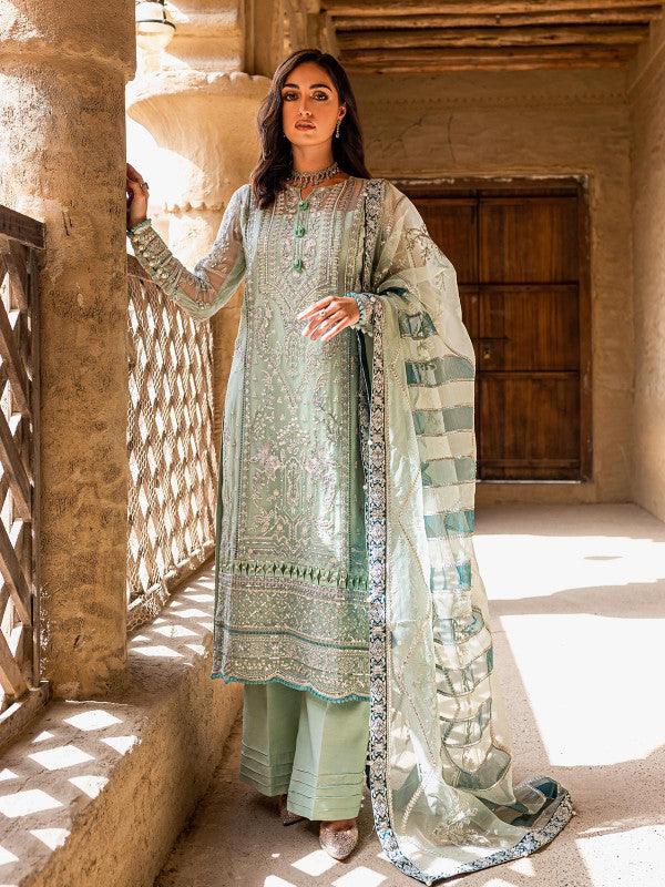 Alayha - Gulaal Embroidered Chiffon 2022 - Alayha - Gulaal Embroidered Chiffon 2022 - Shahana Collection