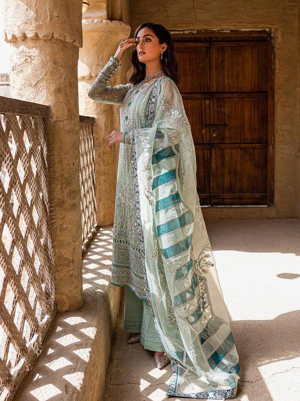Alayha - Gulaal Embroidered Chiffon 2022 - Alayha - Gulaal Embroidered Chiffon 2022 - Shahana Collection