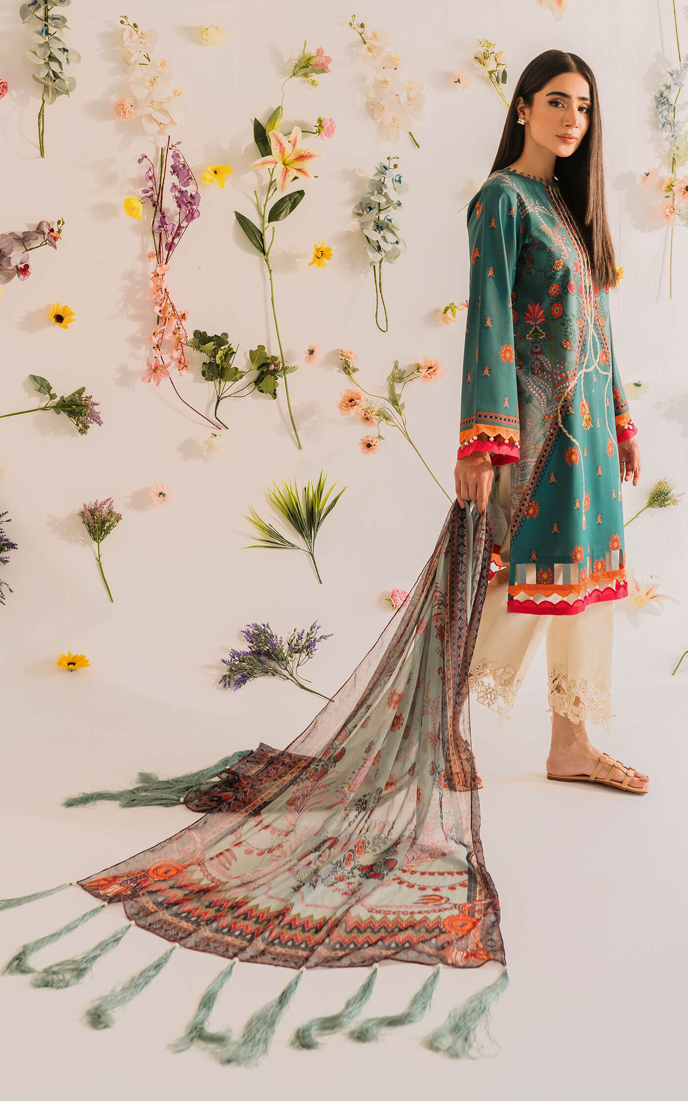 MKL - 03 - Meraki Summer Vol 1 - Asifa n Nabeel Lawn Collection 2023 - Shahana Collection UK - Asifa n Nabeel in UK - Eid Edit 2023