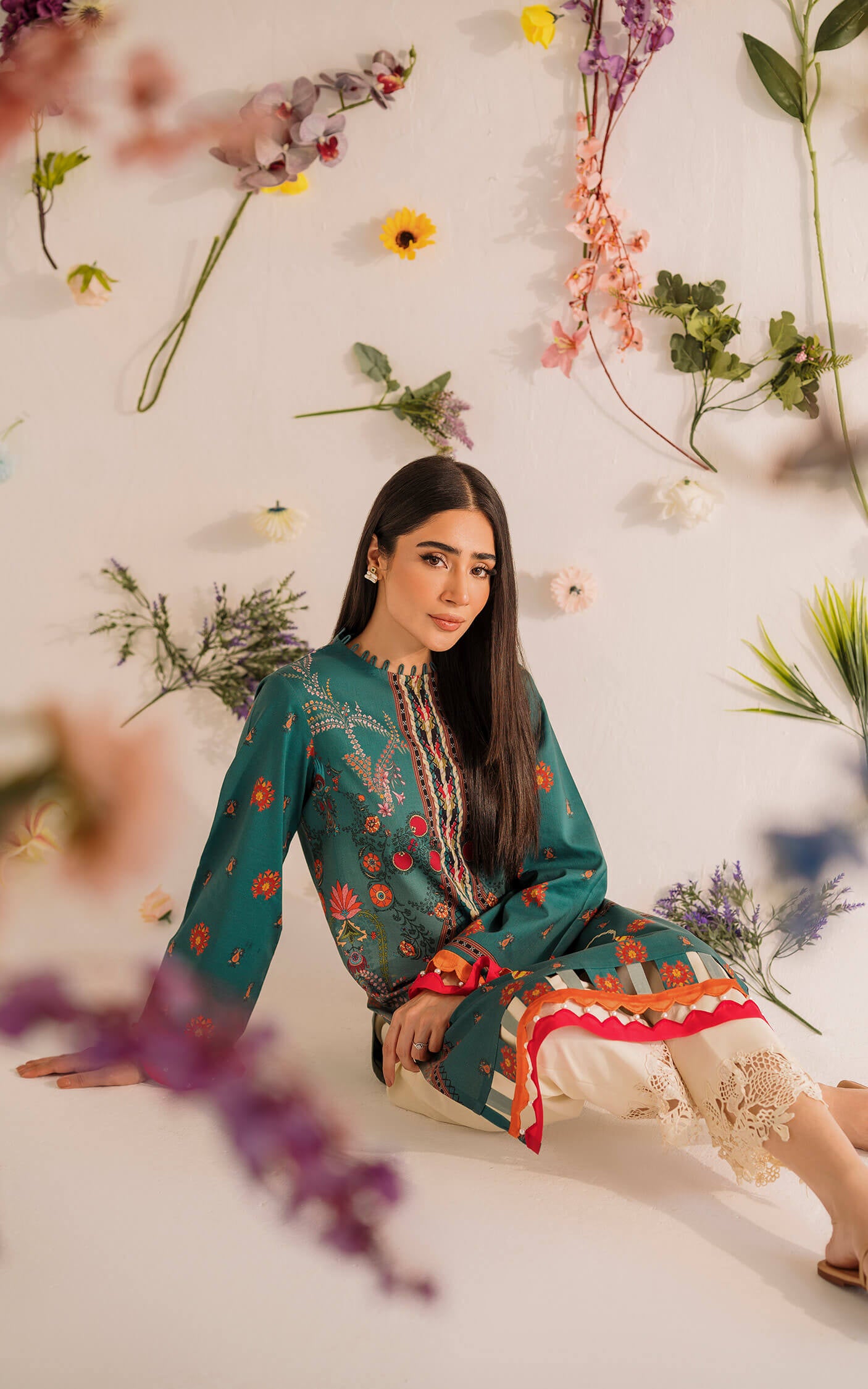 MKL - 03 - Meraki Summer Vol 1 - Asifa n Nabeel Lawn Collection 2023 - Shahana Collection UK - Asifa n Nabeel in UK - Eid Edit 2023