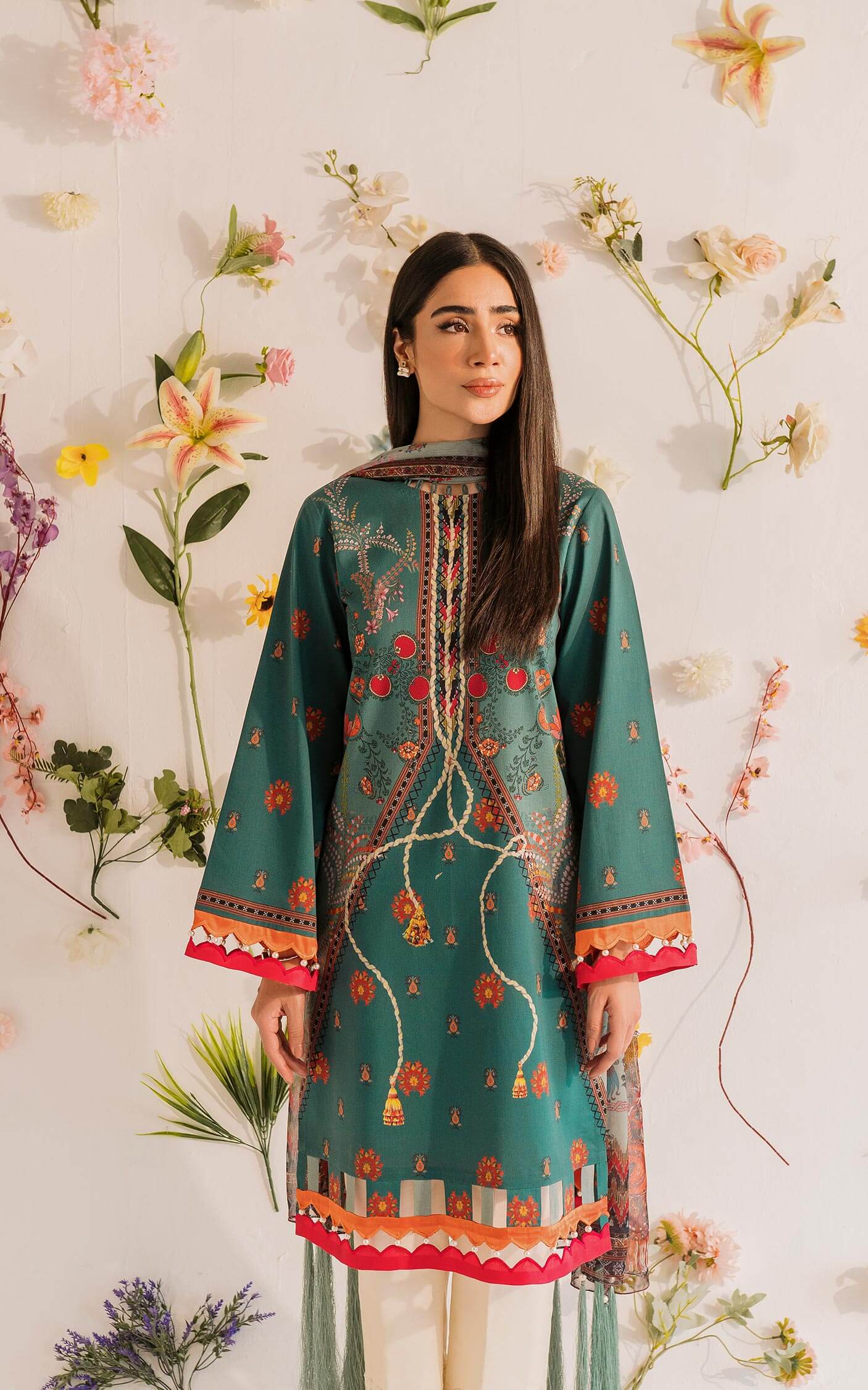 MKL - 03 - Meraki Summer Vol 1 - Asifa n Nabeel Lawn Collection 2023 - Shahana Collection UK - Asifa n Nabeel in UK - Eid Edit 2023