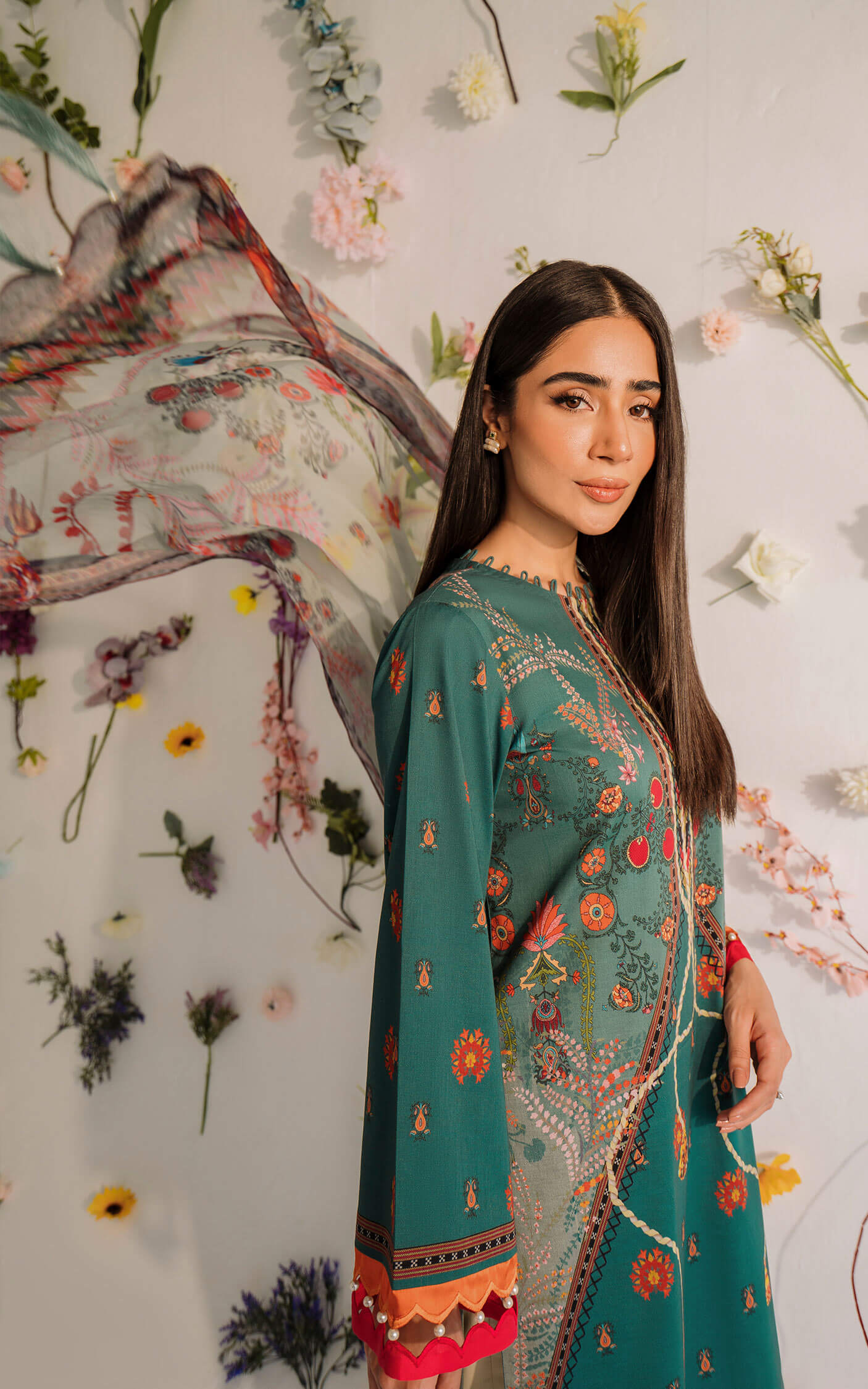 MKL - 03 - Meraki Summer Vol 1 - Asifa n Nabeel Lawn Collection 2023 - Shahana Collection UK - Asifa n Nabeel in UK - Eid Edit 2023
