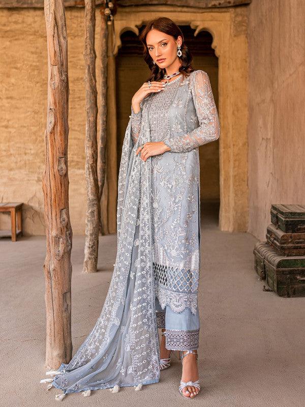 Samarah - Gulaal Embroidered Chiffon 2022 - Samarah - Gulaal Embroidered Chiffon 2022 - Shahana Collection