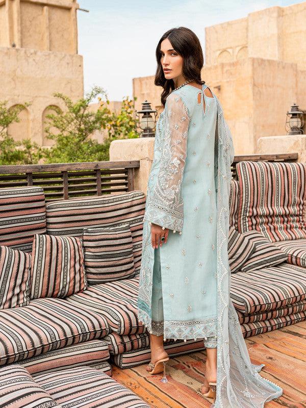 Asmarah - Gulaal Embroidered Chiffon 2022 - Asmarah - Gulaal Embroidered Chiffon 2022 - Shahana Collection