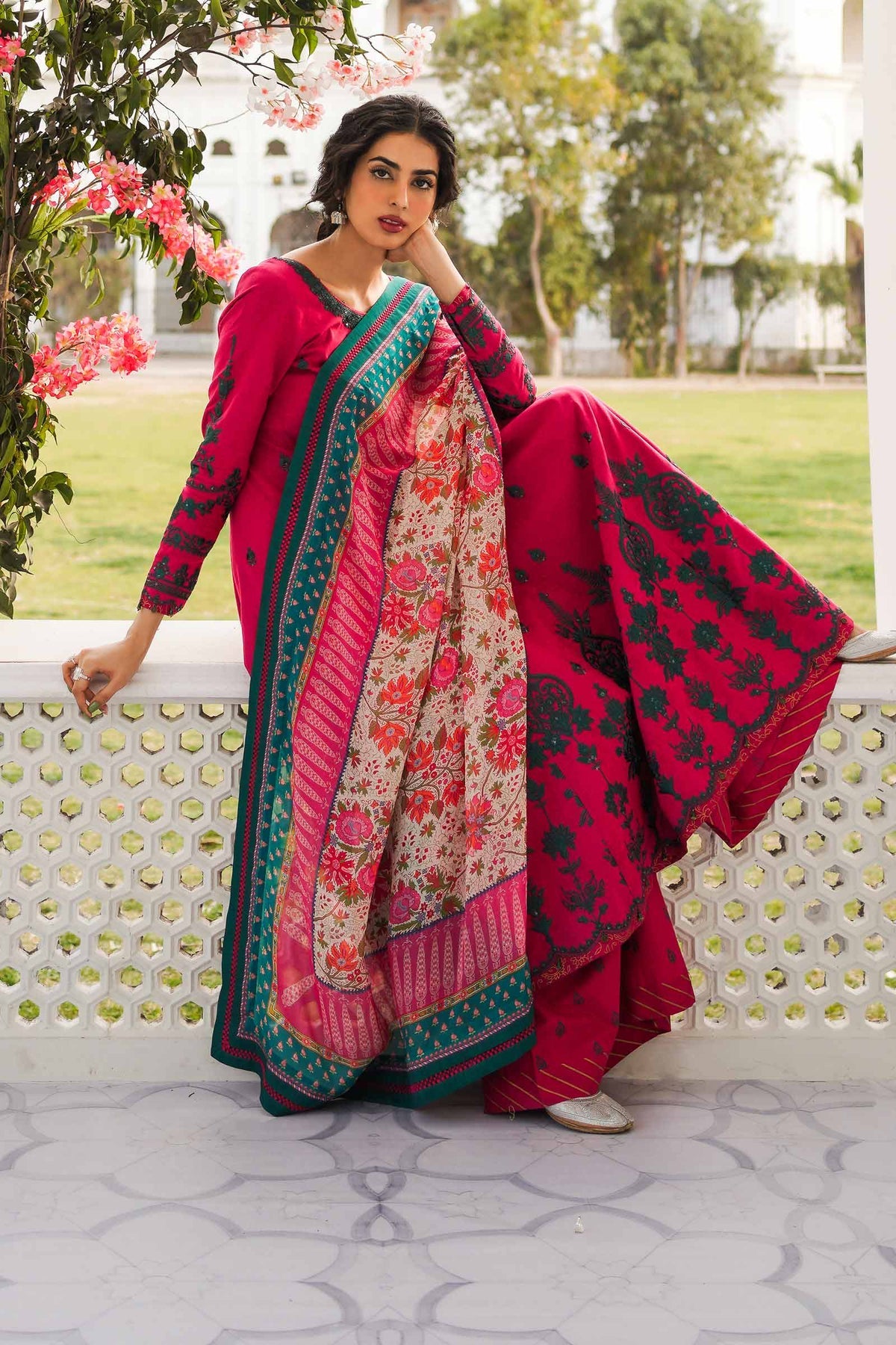 D# 10B - Zara Shahjahan - Spring Summer 2023 - Shahana Collection UK - Zara Shahjahan in UK - Summer Lawn in UK